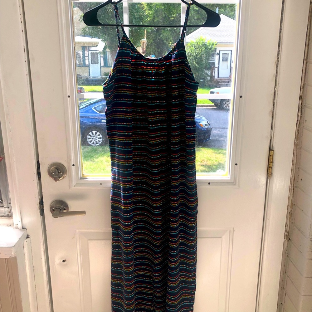 Striped Maxi Dress